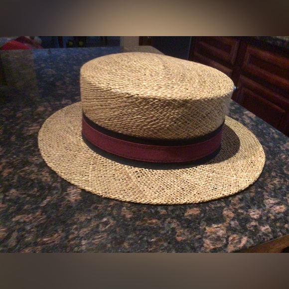 Goofing Bros Straw Boater Hat - Picture 1 of 5